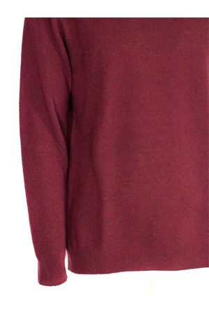 Bordeaux virgin wool jumper MAURO GRIFONI | GV110025127156